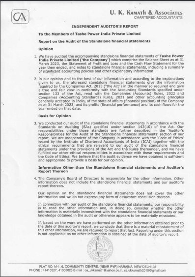 Financial & Report of Our Group of companies