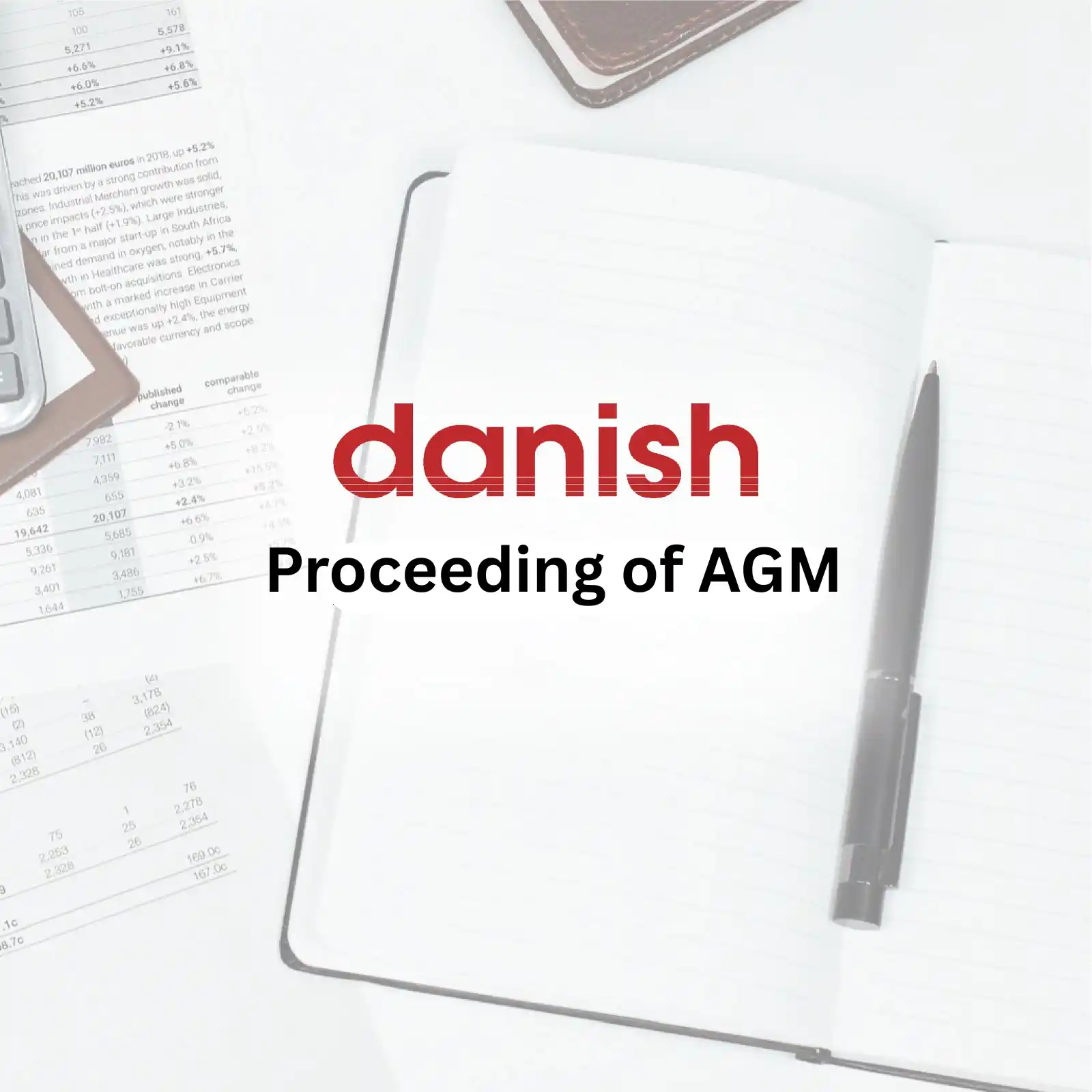 Proceeding of AGM
