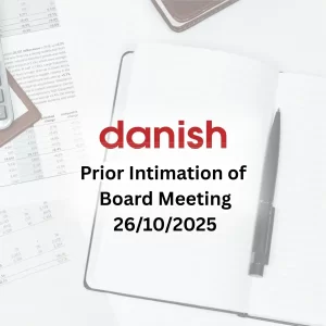 Prior Intimation of Board Meeting